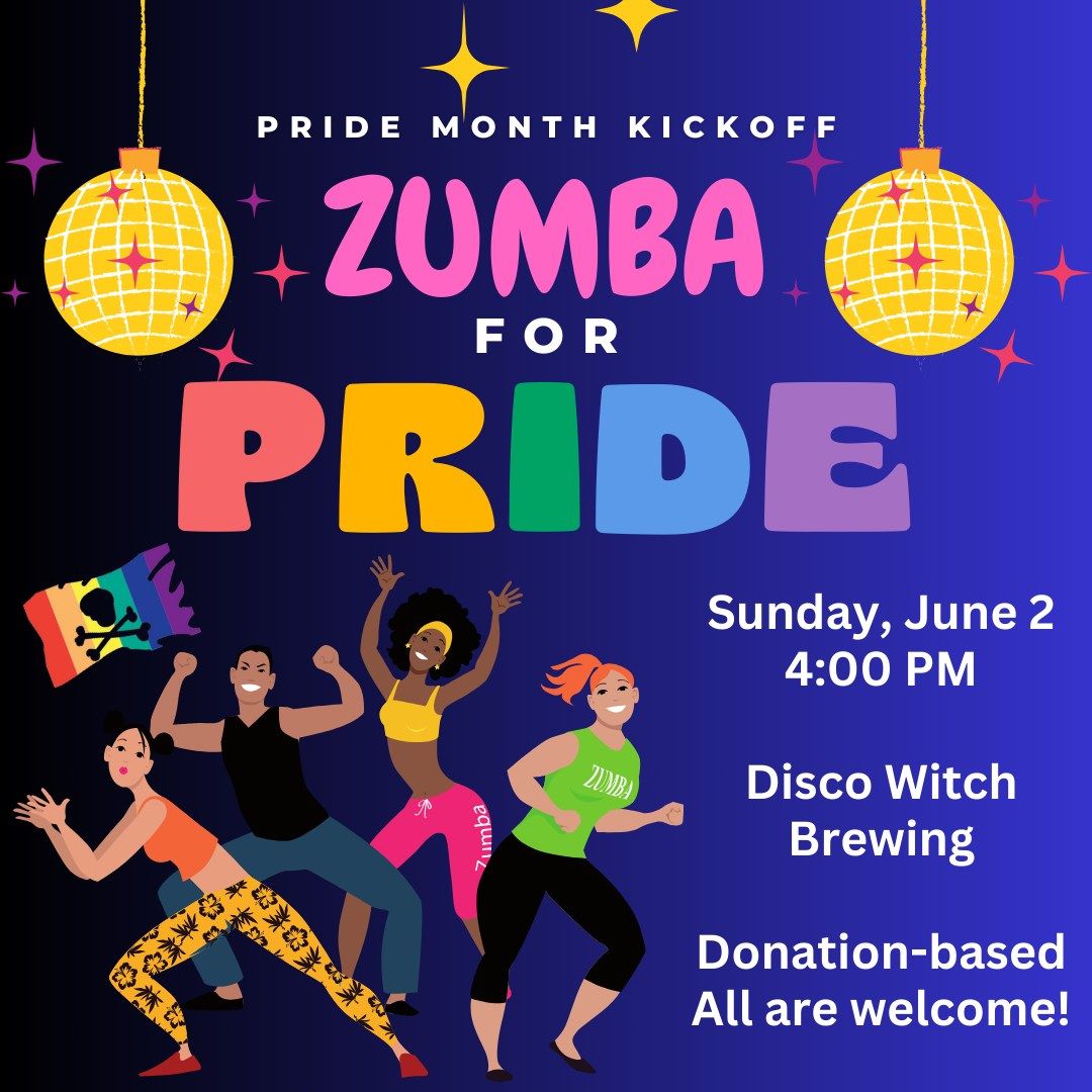 Zumba for Pride (Fundraiser & Pride Month Kickoff)
