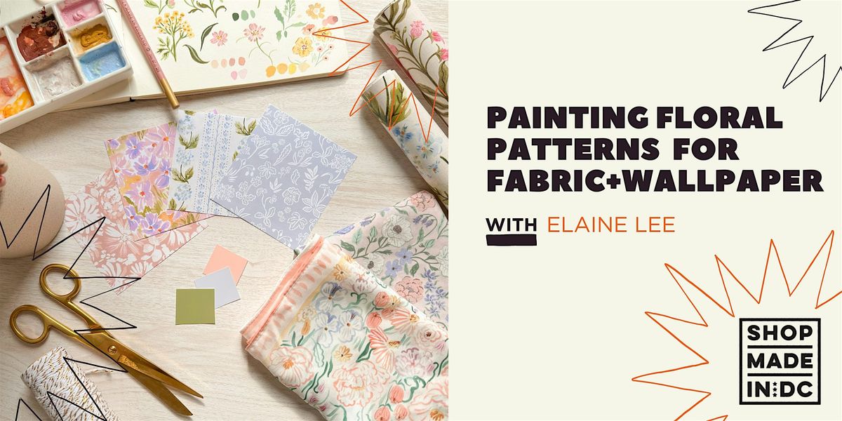 Painting Floral Patterns w\/Elaine Lee