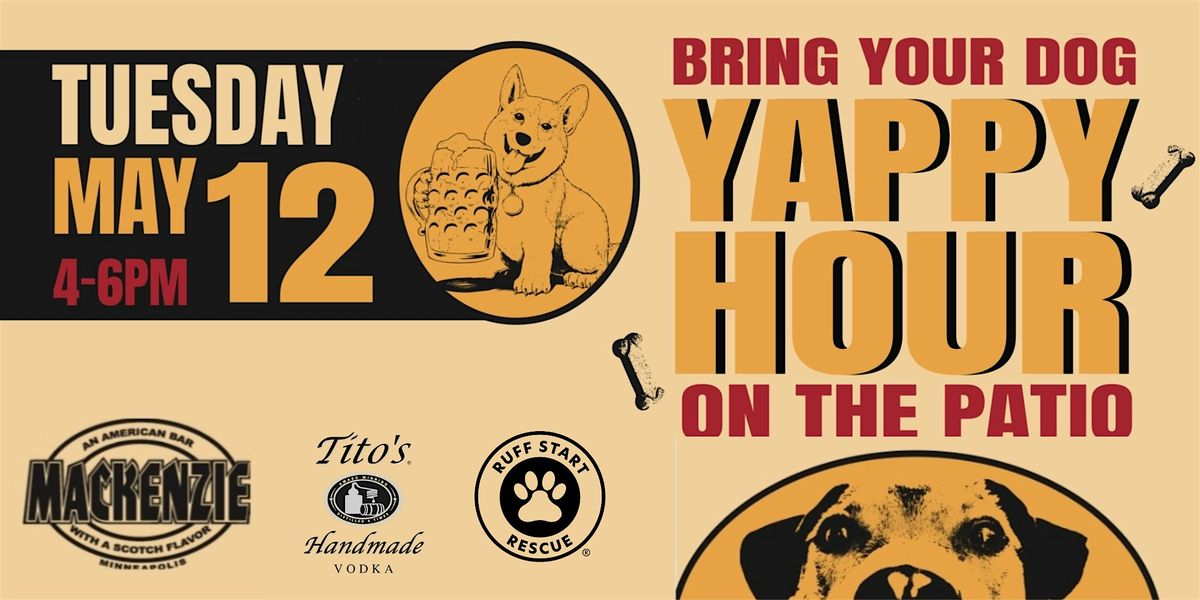 Yappy Hour on the Patio at Mackenzie Pub