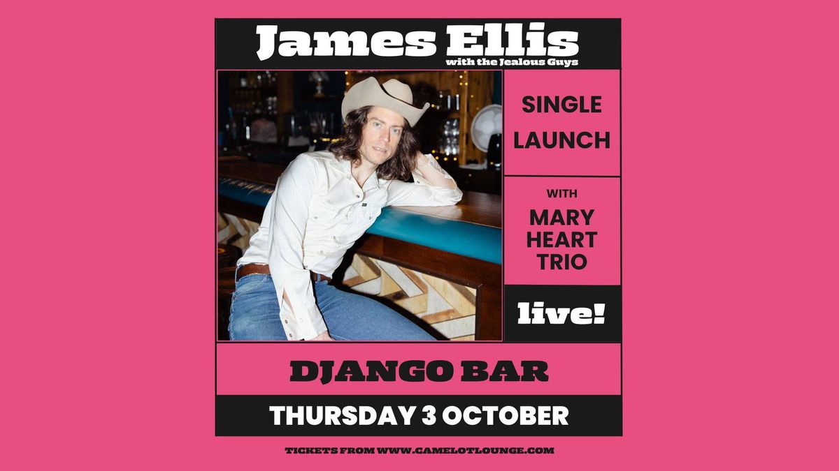 James Ellis Sydney Single Launch at Django Bar