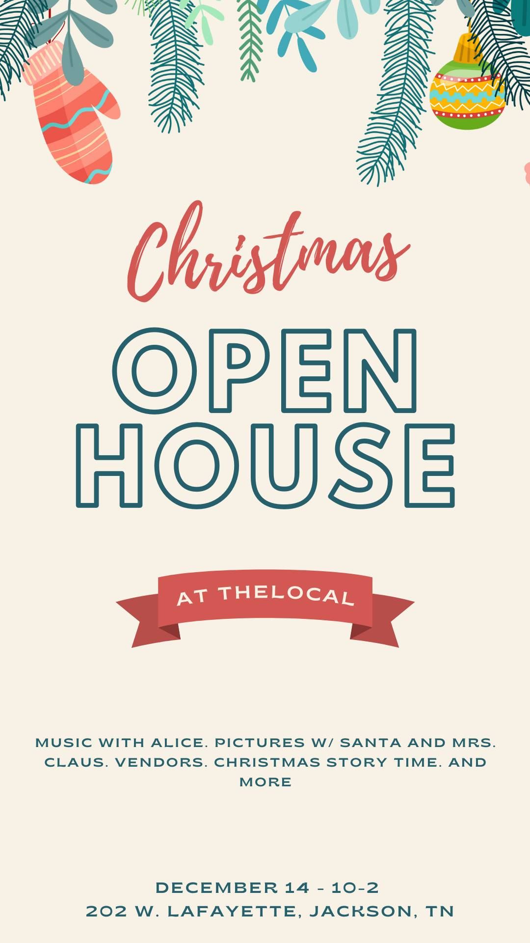 Christmas Open House at theLOCAL