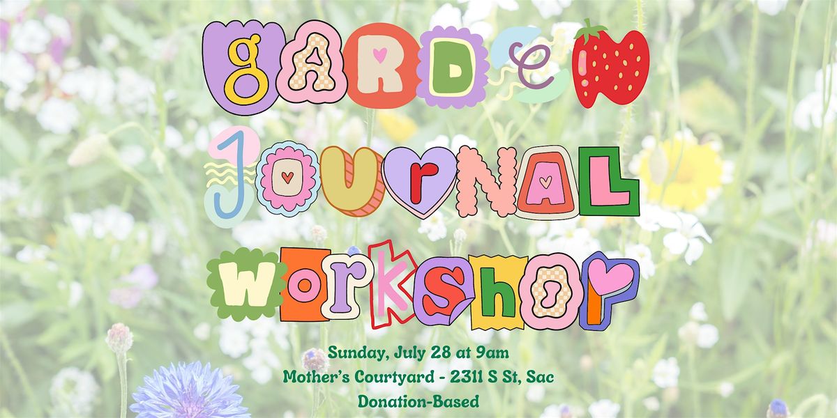 Garden Journal Workshop