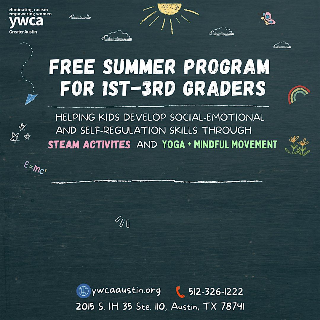 No-Cost Summer Program for 1st-3rd Graders July 8 and 9