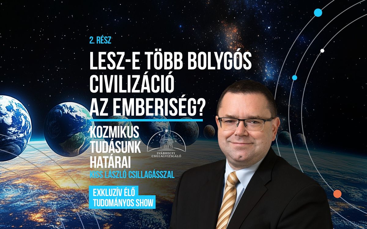 Lesz-e t\u00f6bb bolyg\u00f3s civiliz\u00e1ci\u00f3 az emberis\u00e9g? - SZEGED - Dr. Kiss L\u00e1szl\u00f3 csillag\u00e1sz