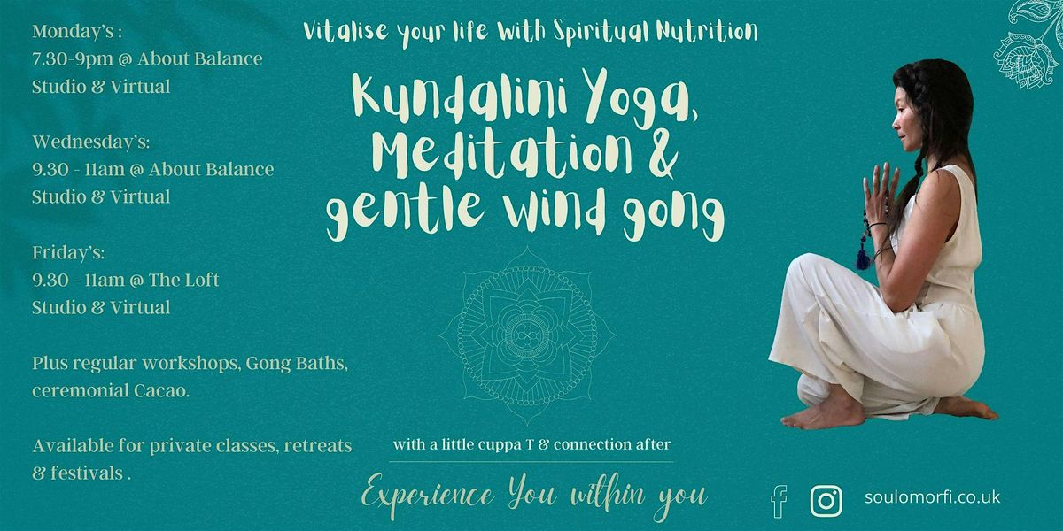 Kundalini Yoga, Meditation and Gentle Wind Gong Relaxation