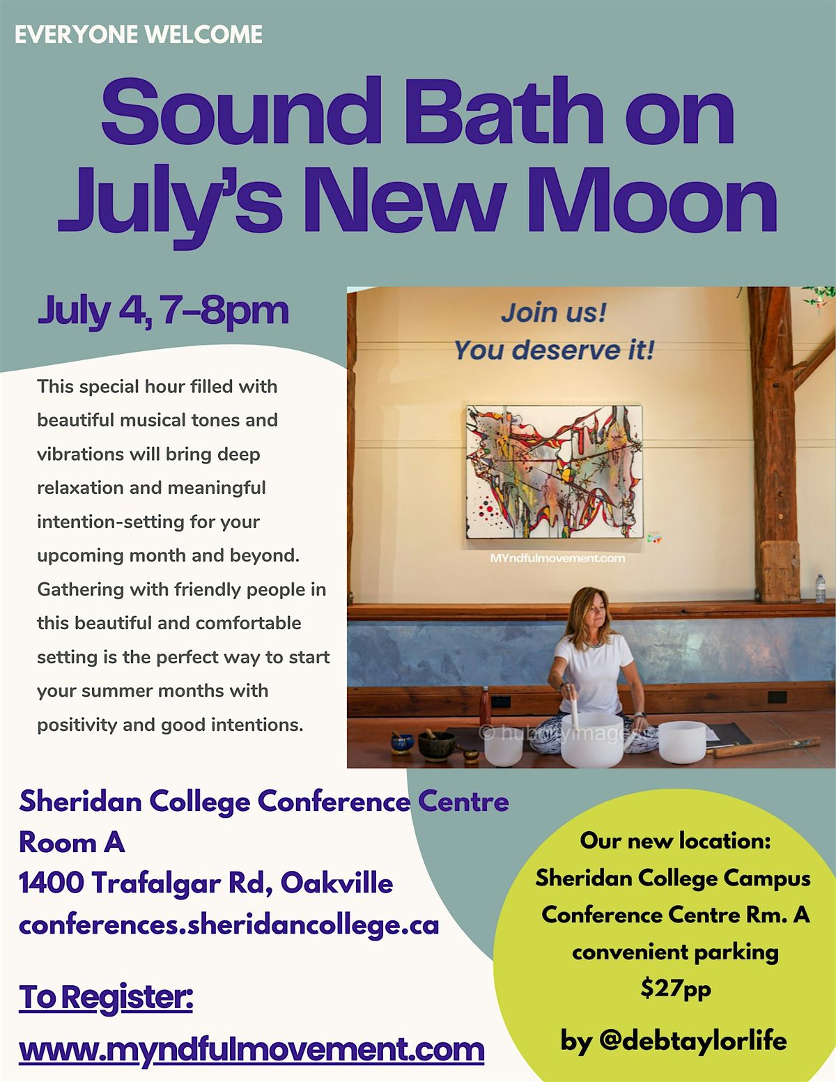 Sound Bath on July's New Moon