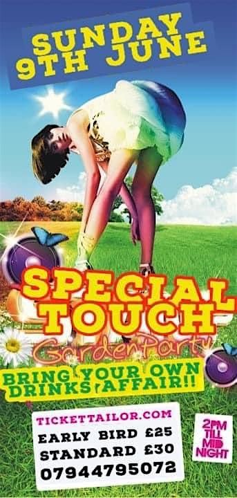 SPECIAL TOUCH GARDEN MARQUEE PARTY (BRING YOUR OWN DRINKS)