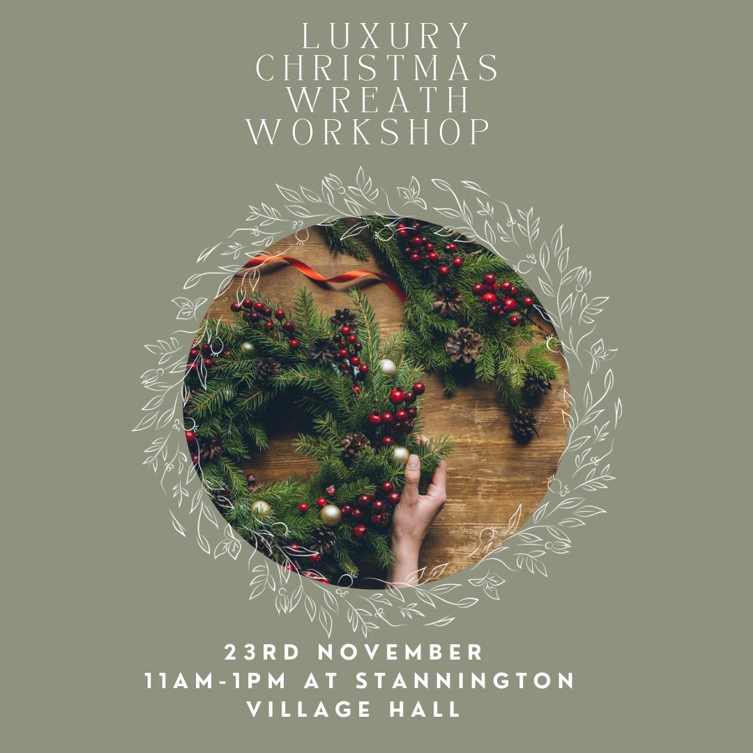 Luxury Christmas Wreath Workshops