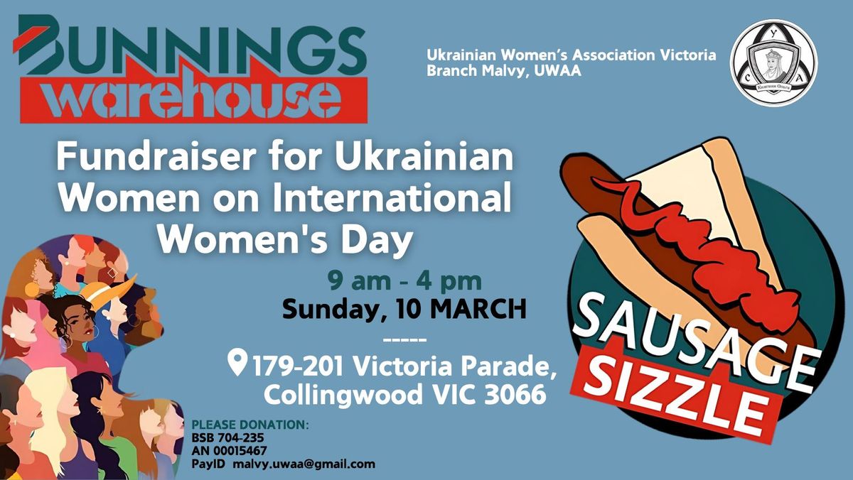 Sausage Sizzle fundraiser for Ukraine \ud83c\uddfa\ud83c\udde6