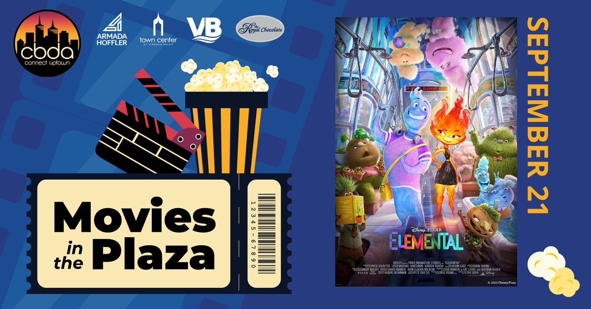 Movies in the Plaza - Elemental