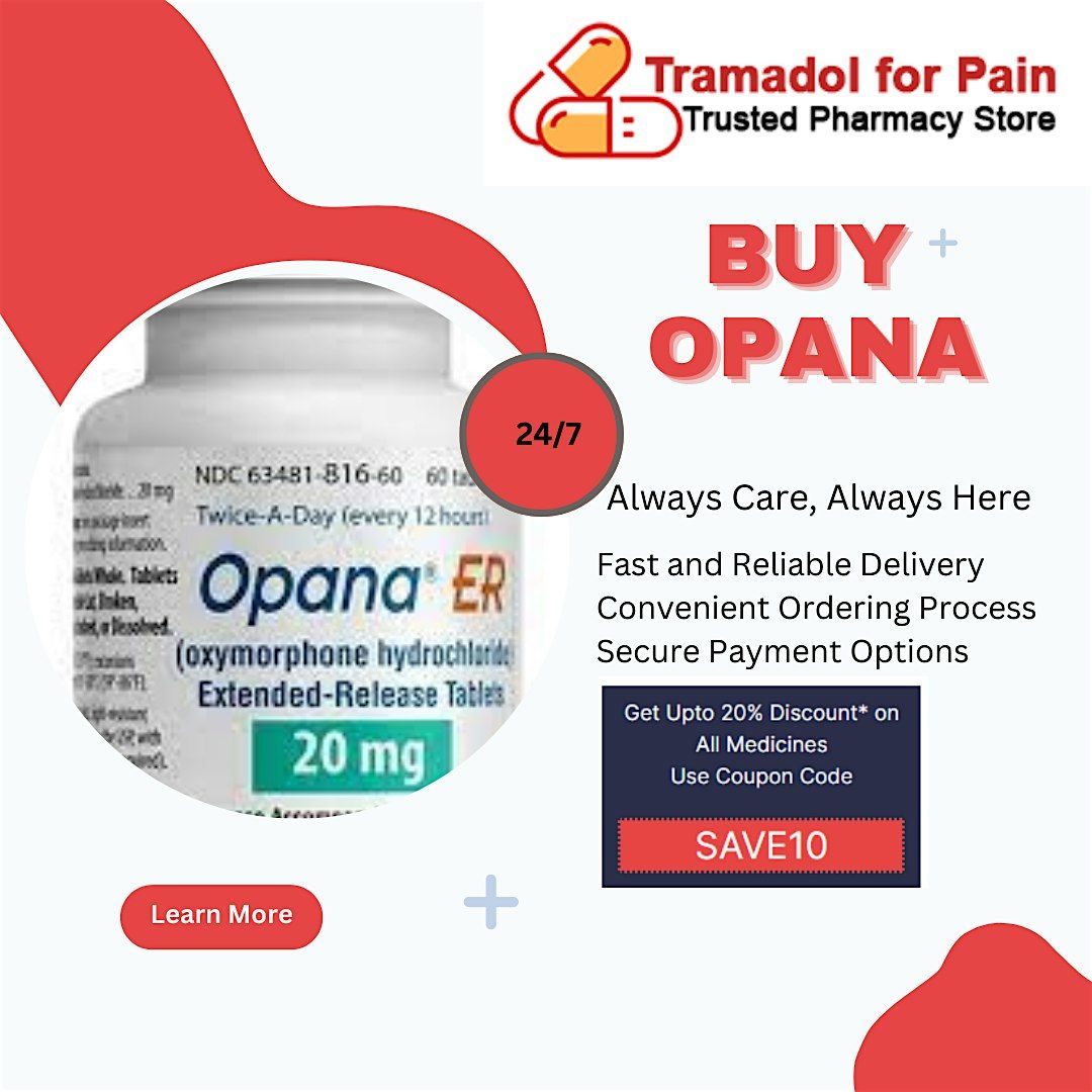 Buy Opana Er Online With Fast Delivery