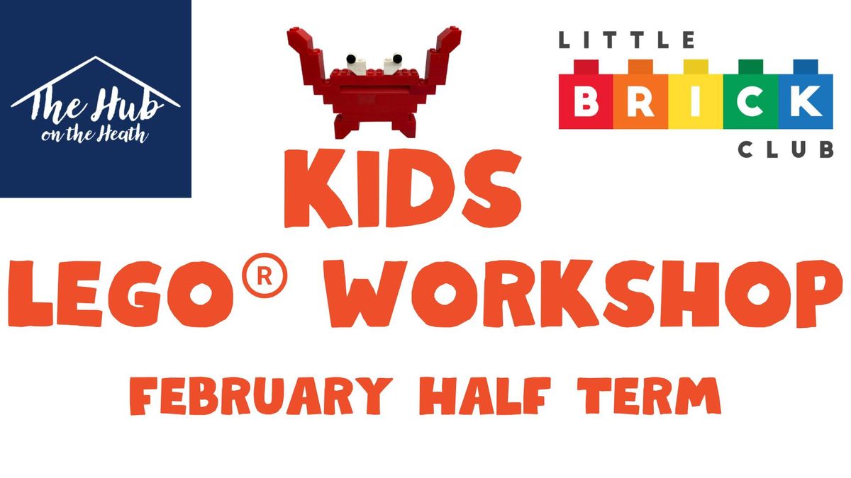 Kids Brick Building Workshop with LEGO\u00ae Bricks