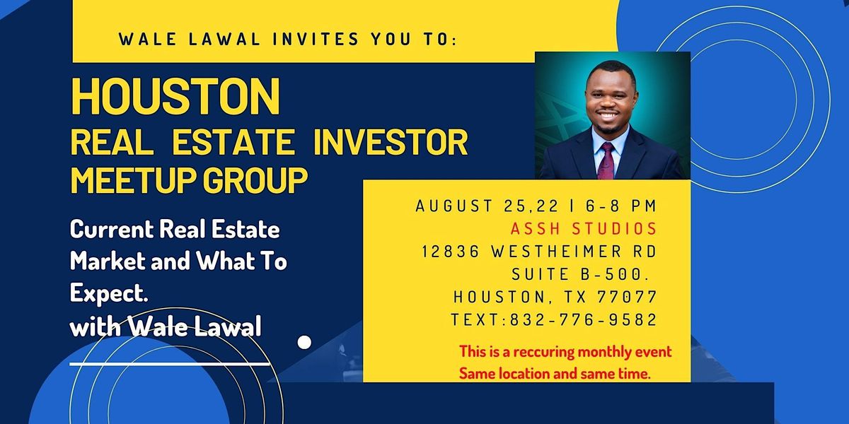 Monthly Local Real Estate Investor Networking Event