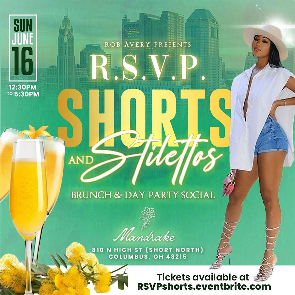 R.S.V.P.  Shorts & Stilettos Brunch and Day Party Social