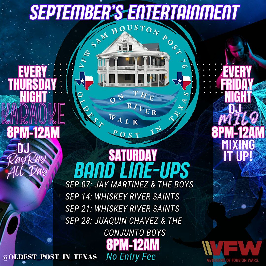 VFW Post 76\u2019s Thursday Karaoke Night, September 19, 2024