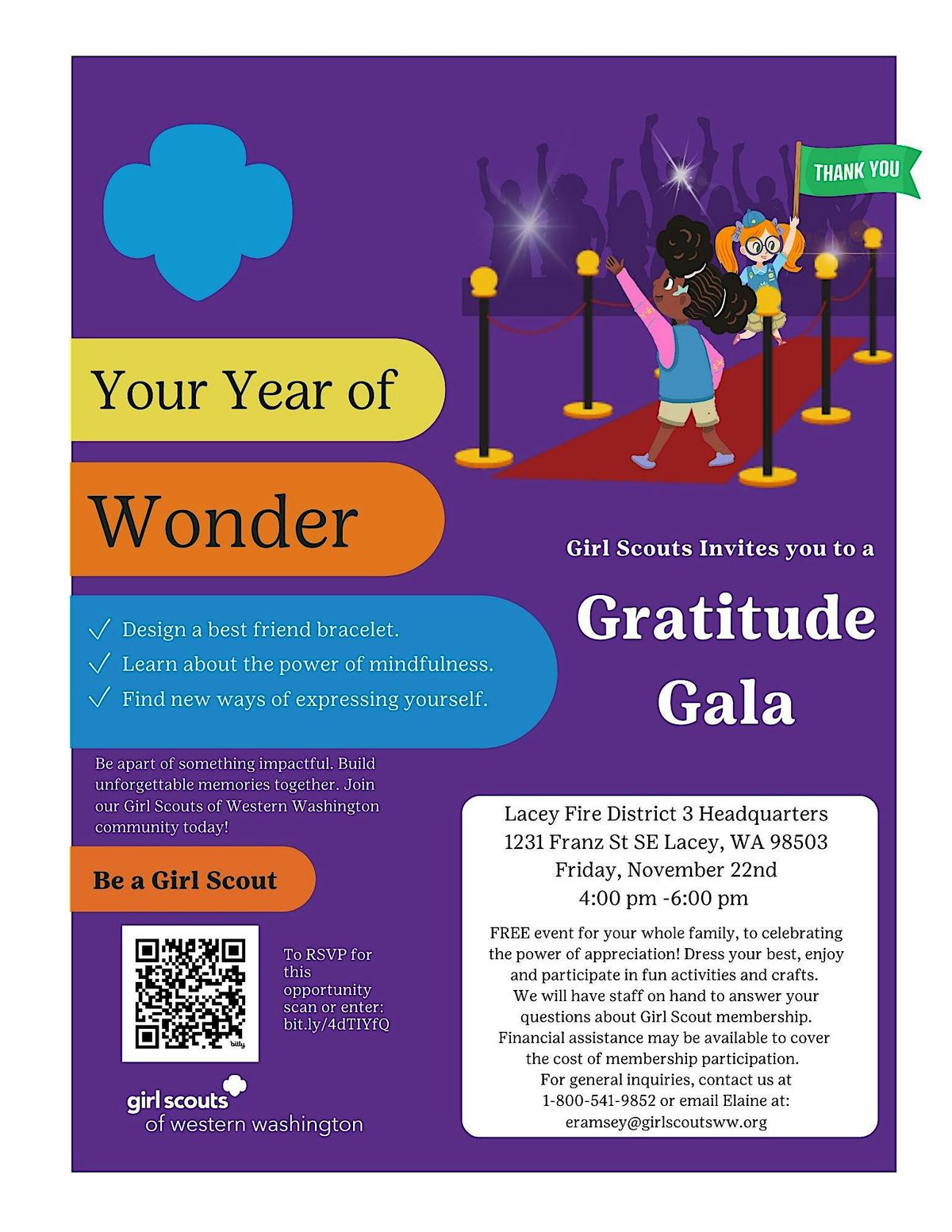 Gratitude Gala at the Lacey District Fire Station