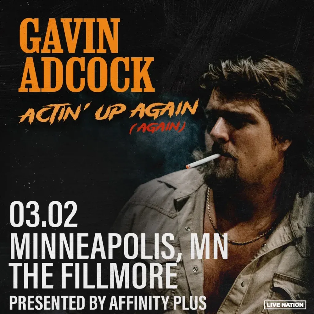 Gavin Adcock at Fillmore Minneapolis