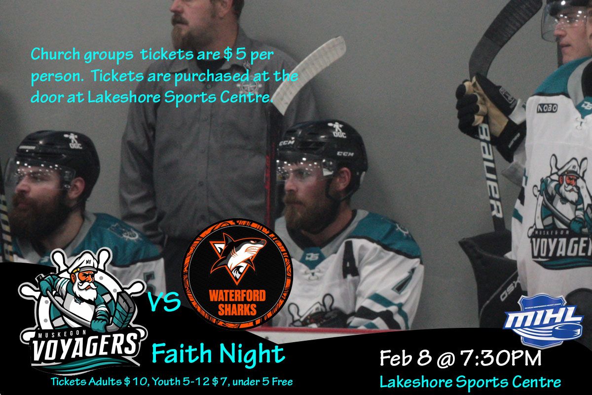 Feb 8, 2025 Muskegon Voyagers vs Waterford Sharks