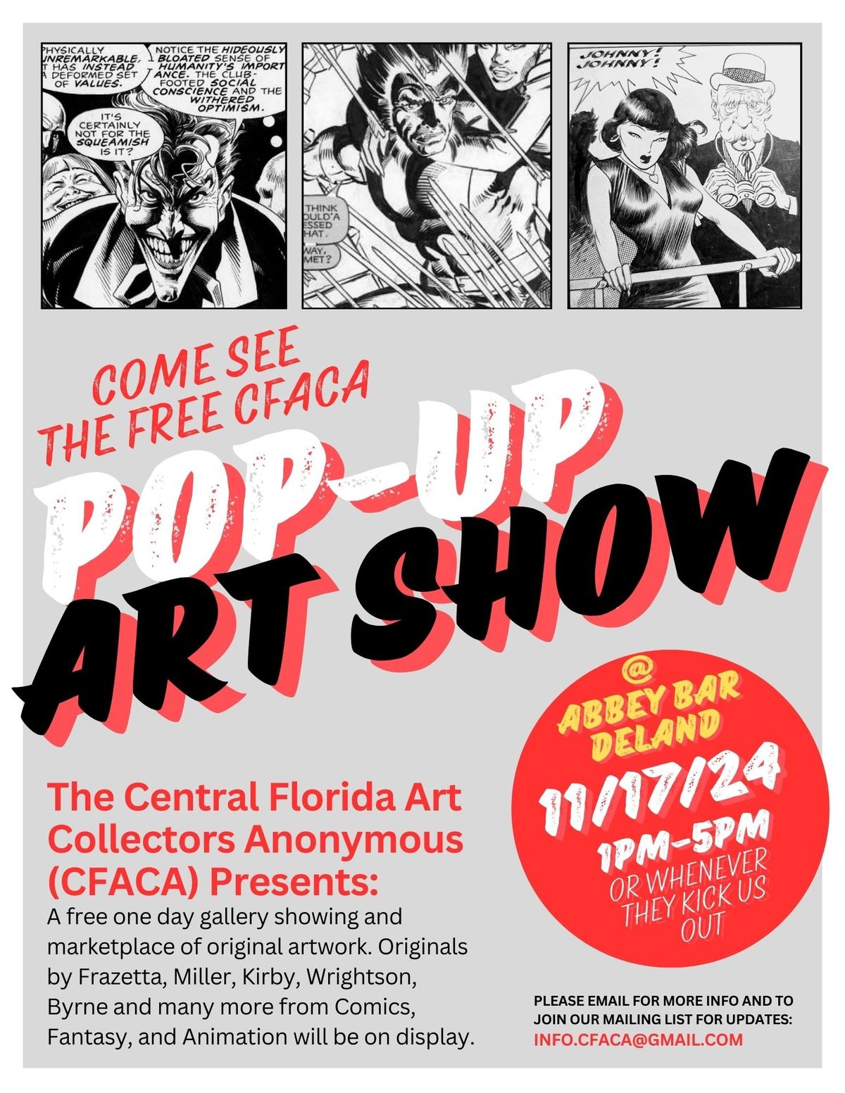 Pop-Up Art Show 