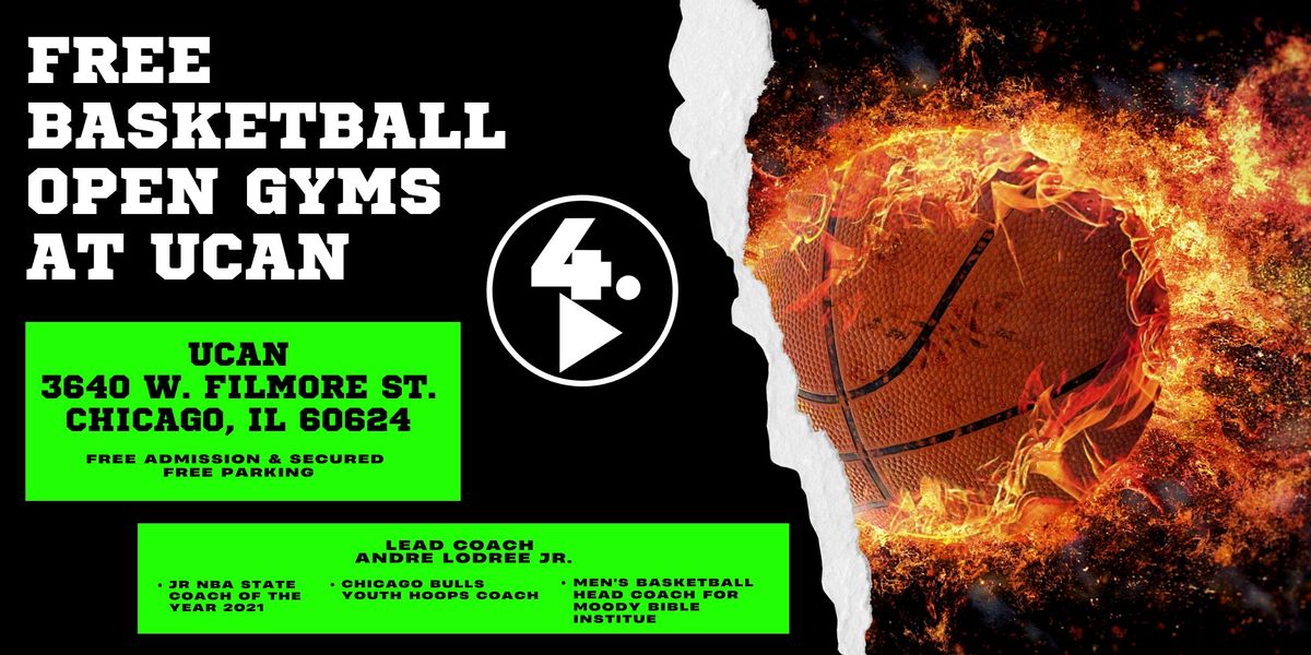 JULY 10TH - FREE  BASKETBALL OPEN GYM AT UCAN