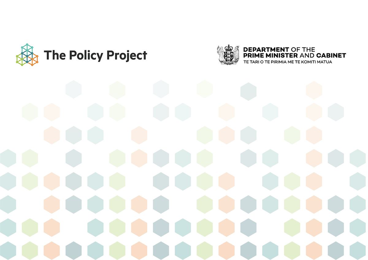 Policy Project workshop: Cabinet paper training