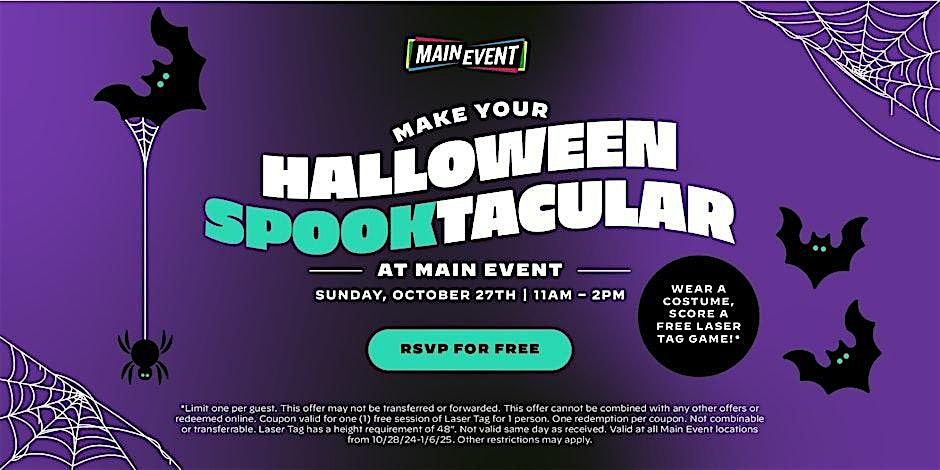 Main Event Colorado Springs: Halloween Spooktacular Trunk or Treat!