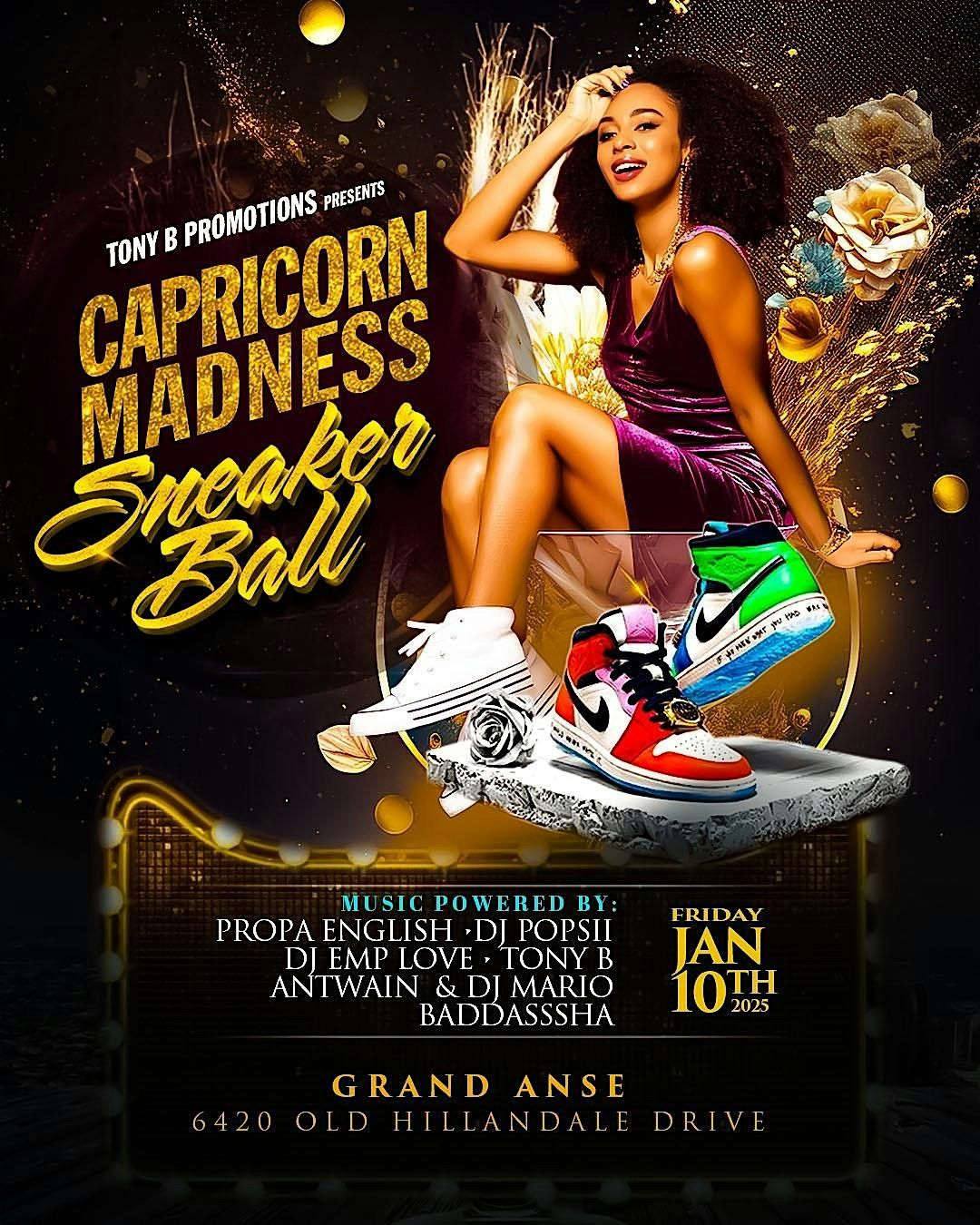 Capricorn Madness  Sneaker Ball Edition