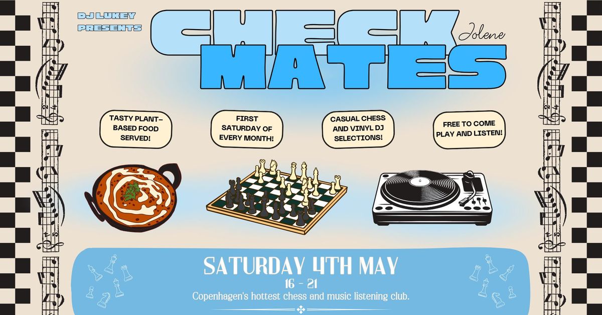 Checkmates at Jolene: Music, Chess, and Food