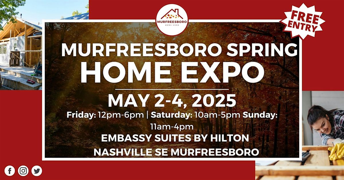 Murfreesboro Home Expo,  May 2025