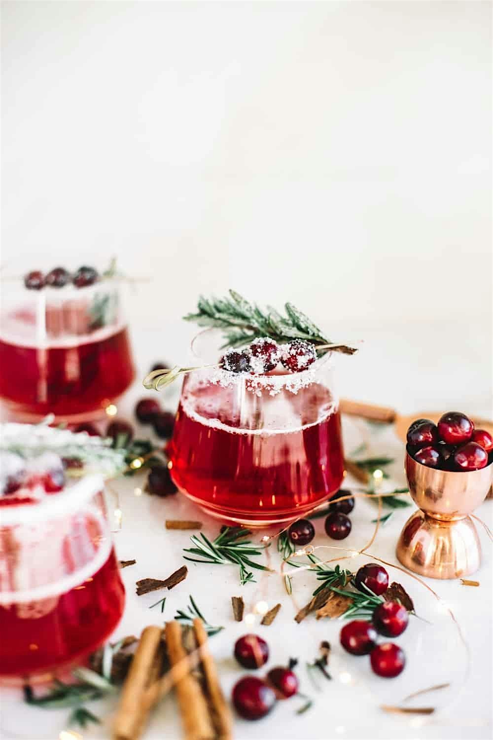 Christmas cocktail class