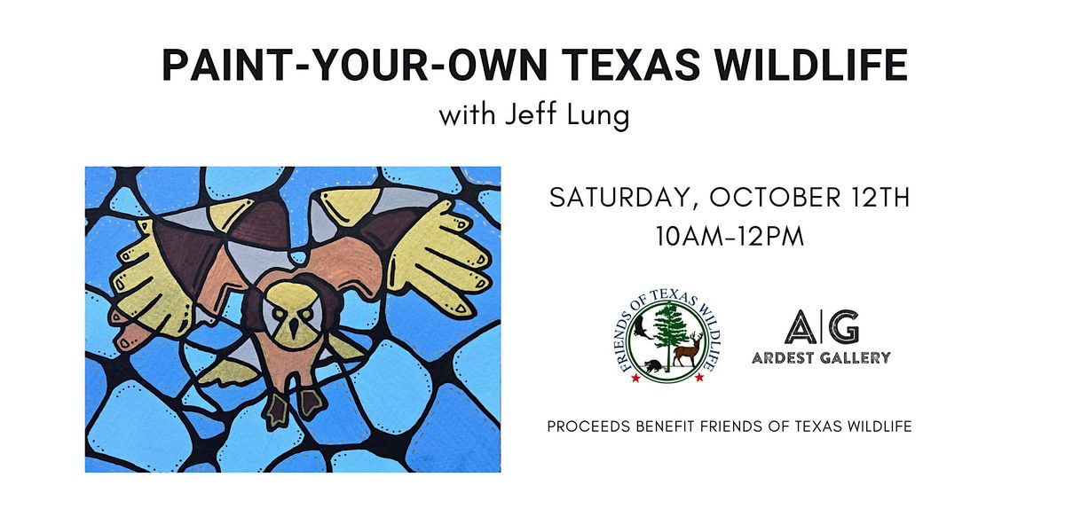 Paint-Your-Own Texas Wildlife with Jeff Lung