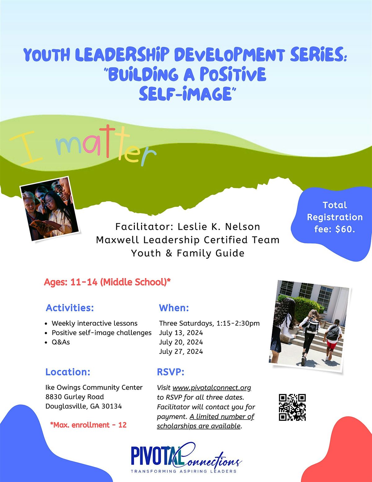Youth Leadership Development Series: Building a Positive Self-Image