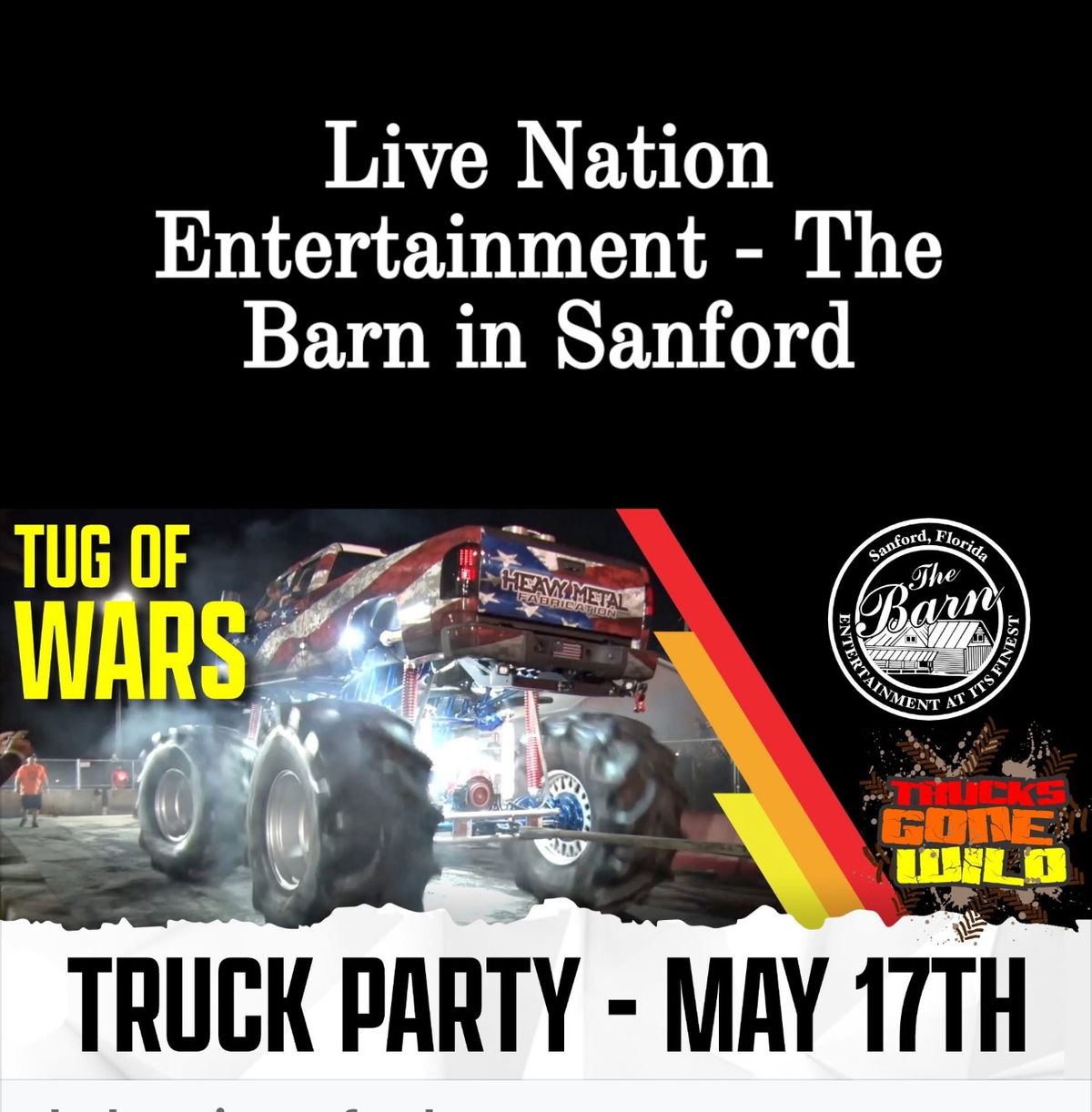 Truck Party @ the Barn in Sanford!