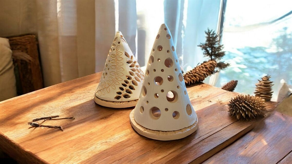 Ceramic Christmas Tree Tealight Holder Workshop