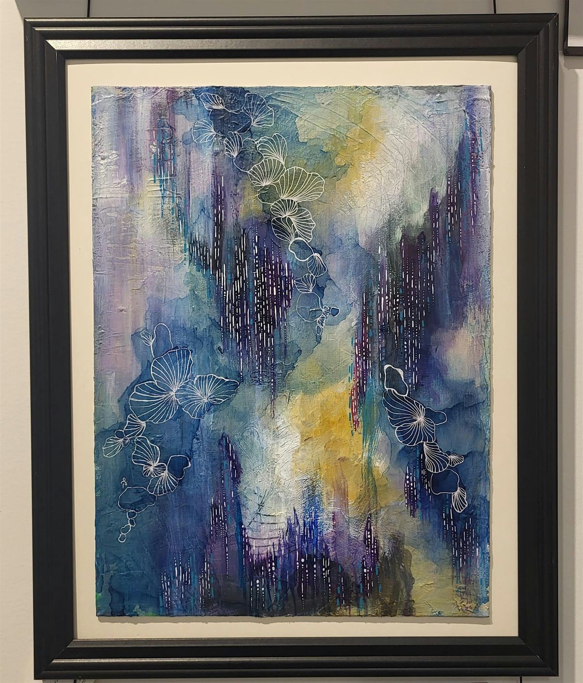 Mixed Media Abstract, Paint ur Art Out gallery, Calgary, 2 August 2024