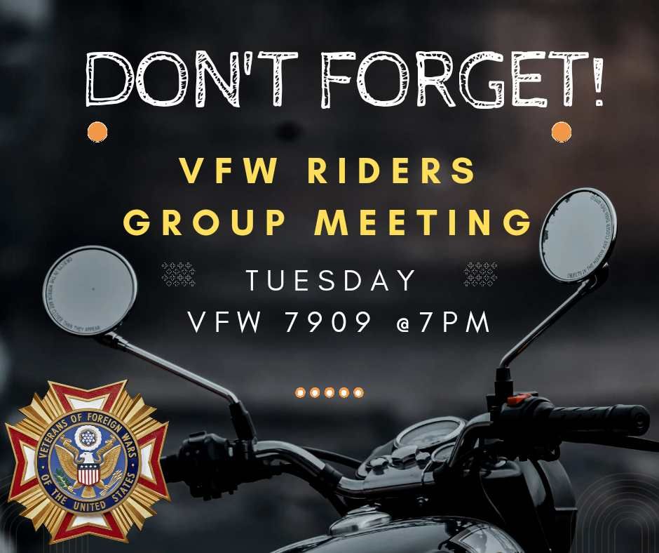 VFW RIDERS GROUP MEETING