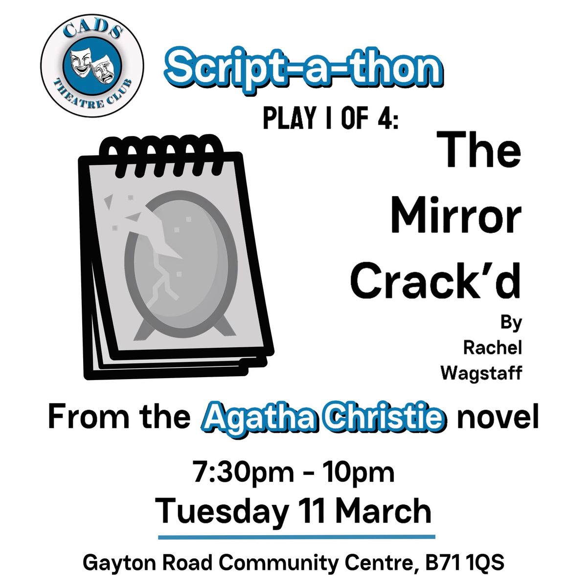 Play Reading: The Mirror Crack\u2019d - Agatha Christie