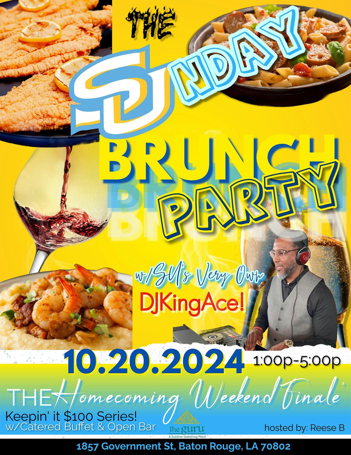 THE SUnday Brunch Party: Homecoming 2024 Weekend Finale