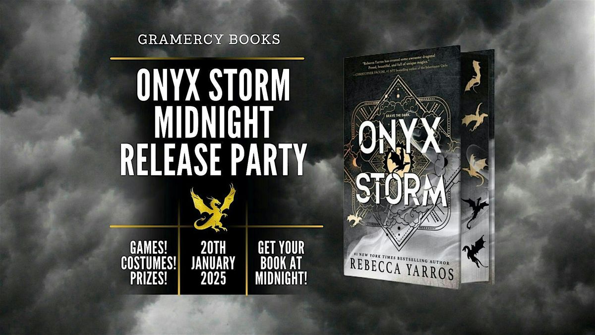 MIDNIGHT RELEASE PARTY FOR REBECCA YARROS' ONYX STORM!