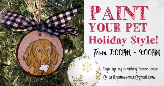 Paint Your Pet: Holiday Style!
