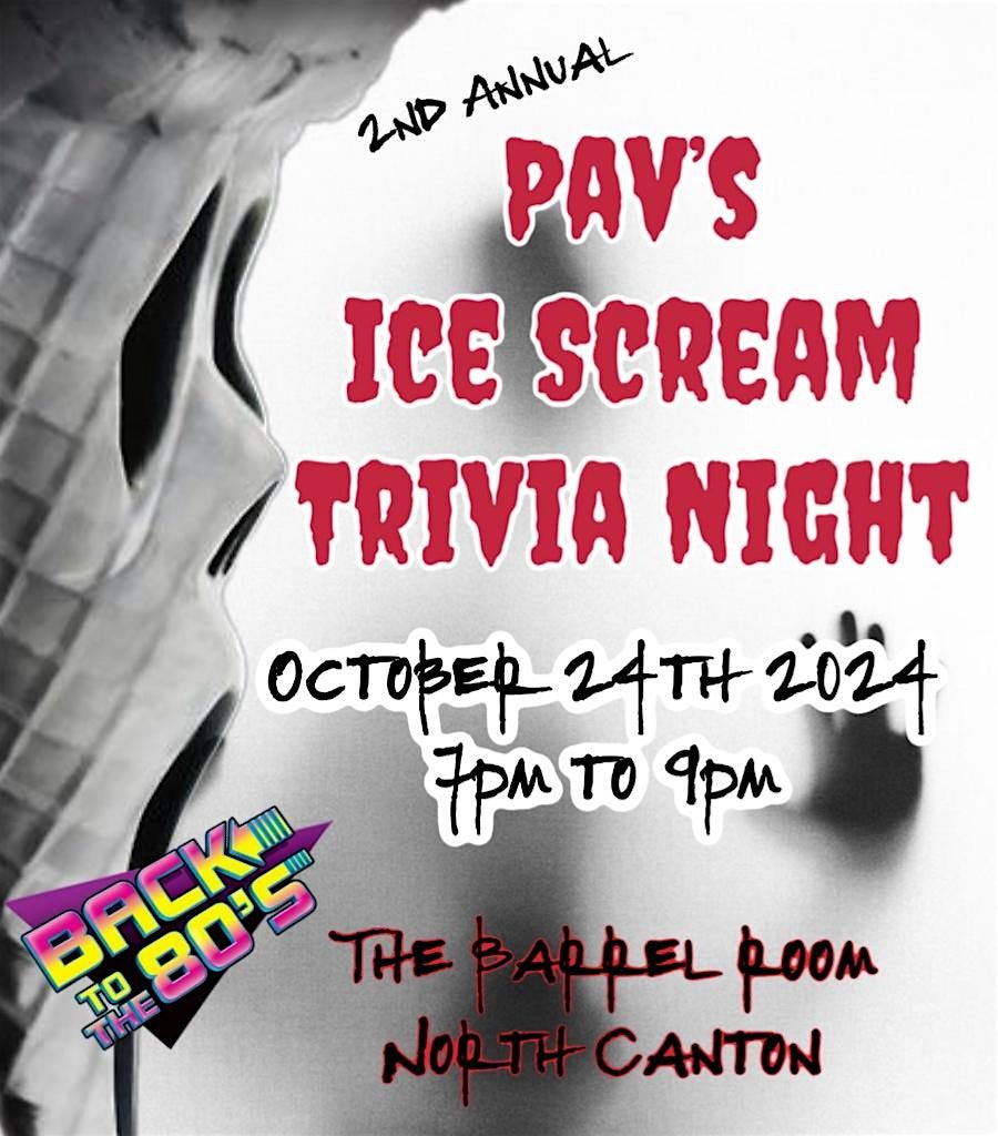 2nd Annual Ice Cream Trivia