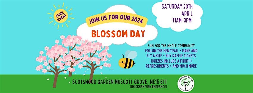 Blossom Day at Scotswood Garden