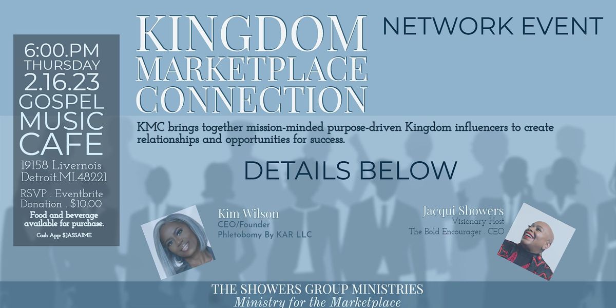 Kingdom Marketplace Connection Network Events