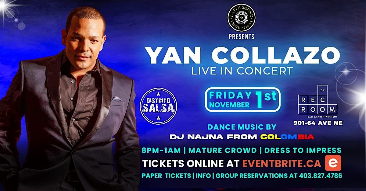 YAN COLLAZO @ THE REC ROOM