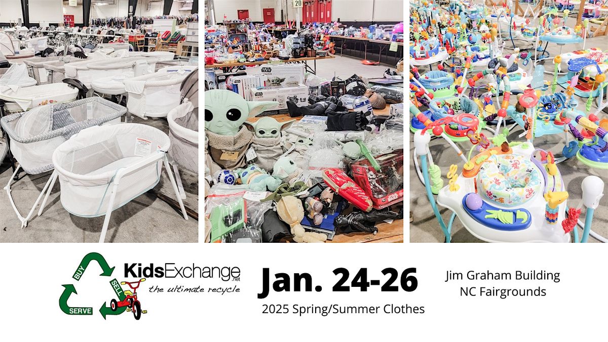 KX Kids Consignment Sale January 2025 - FREE admission!