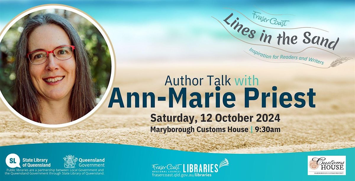 Lines in the Sand - Author Talk  Ann-Marie Priest