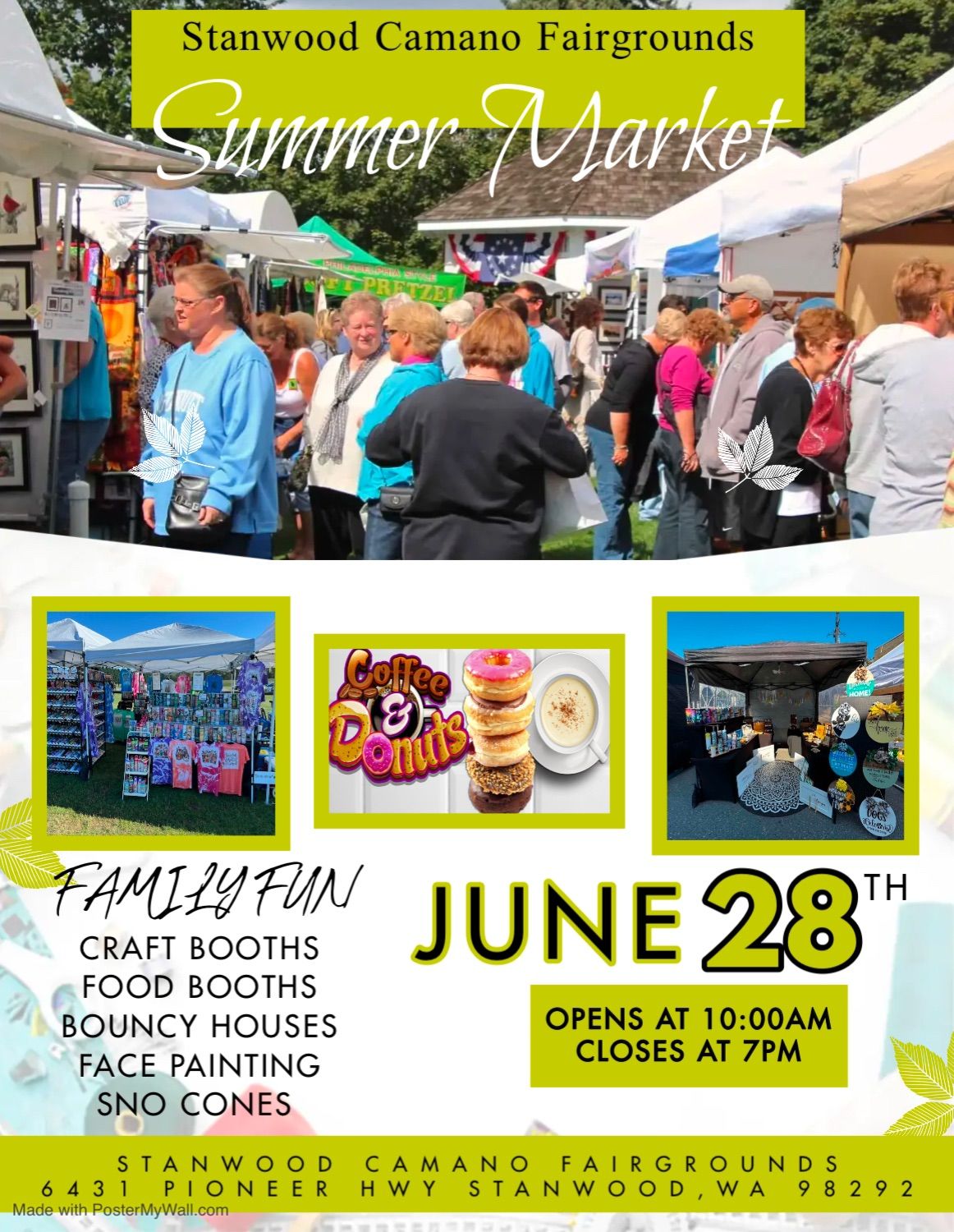 Stanwood Camano Fairground Summer Market