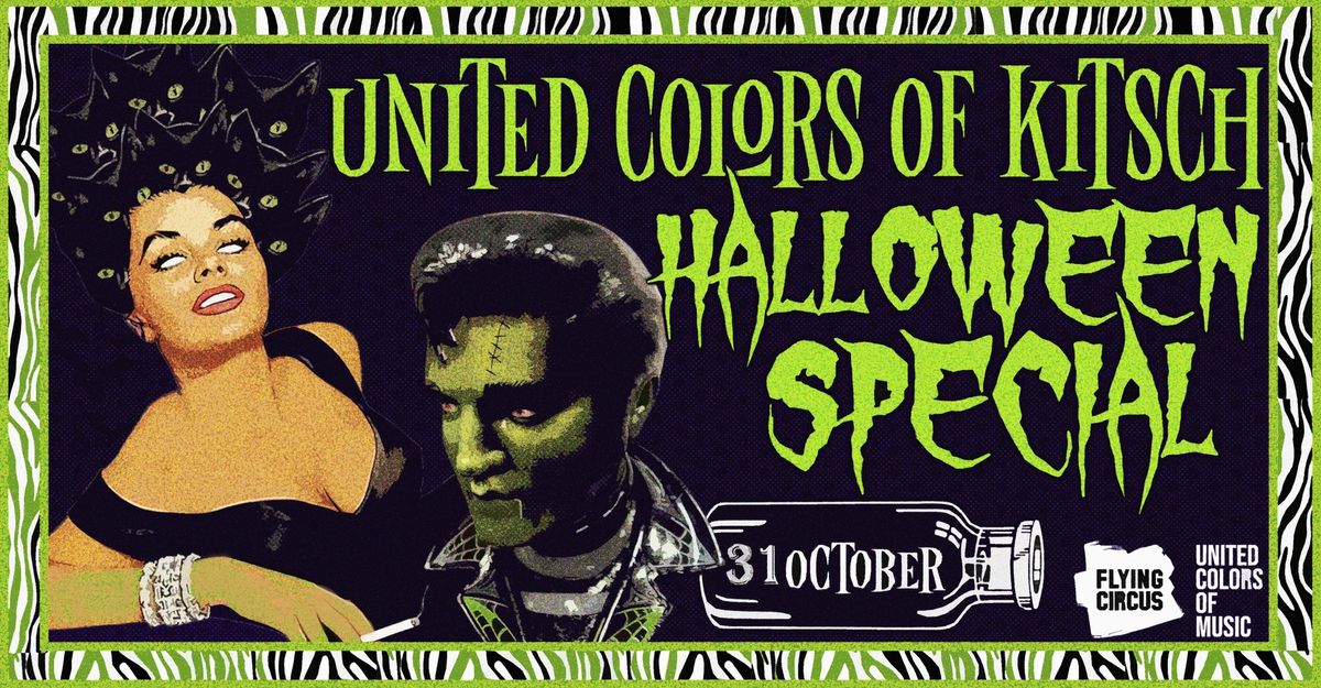 United Colors Of Kitsch Halloween Party at Flying Circus