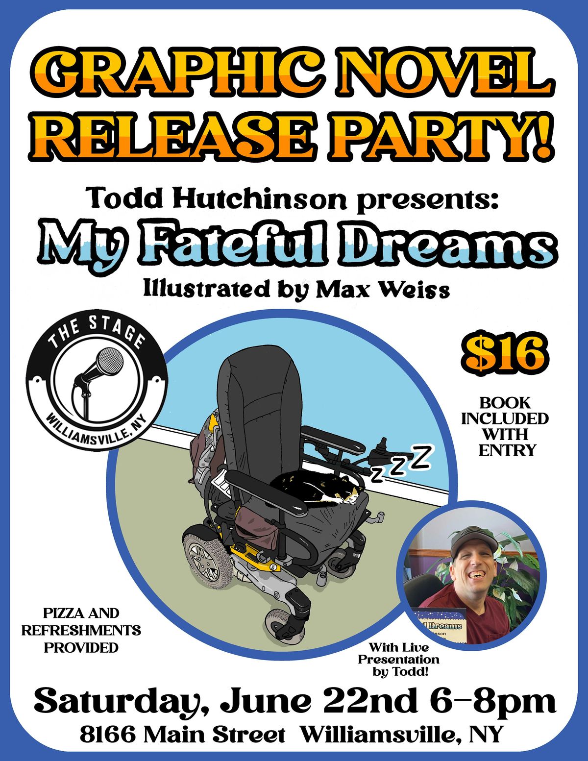 Todd Hutchinson's Graphic Novel Release Party