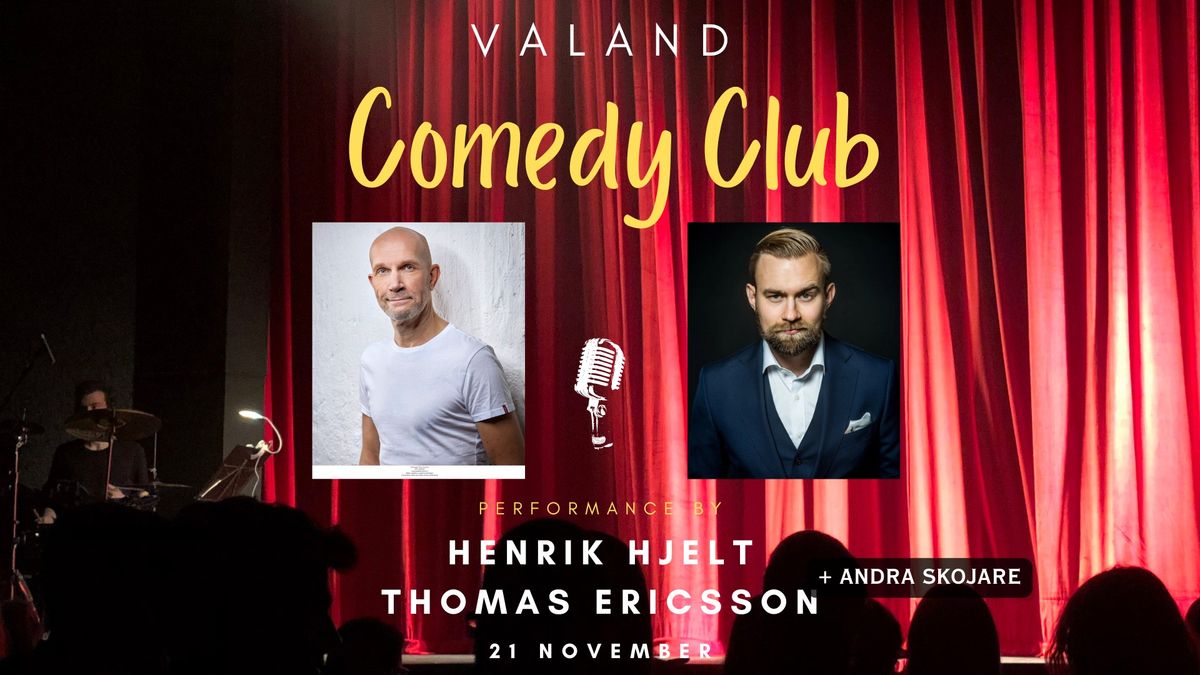 Comedy Club | Henrik Hjelt & Thomas Ericsson